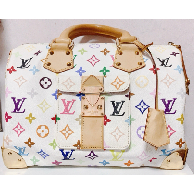 LOUIS VUITTON ルイ・ヴィトン　マルチカラー　スピーディ30 ブロン