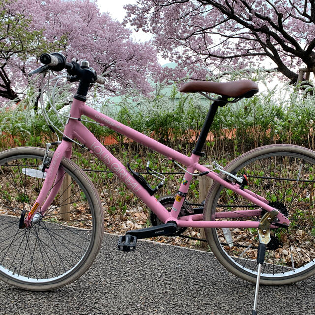LOUIS GARNEAU - ルイガノ自転車 ピンク 24インチの通販 by 桜咲く's