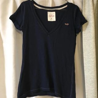 ホリスター(Hollister)のホリスター Tシャツ　ネイビー(Tシャツ(半袖/袖なし))