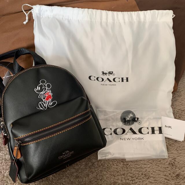 COACH(コーチ)のcoach ディズニー　ミッキー　コラボミニリュック レディースのバッグ(リュック/バックパック)の商品写真