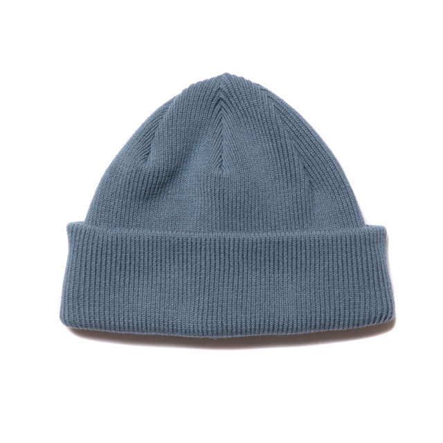 COOTIE(クーティー)のcootie Cuffed Beanie Blue メンズの帽子(ニット帽/ビーニー)の商品写真