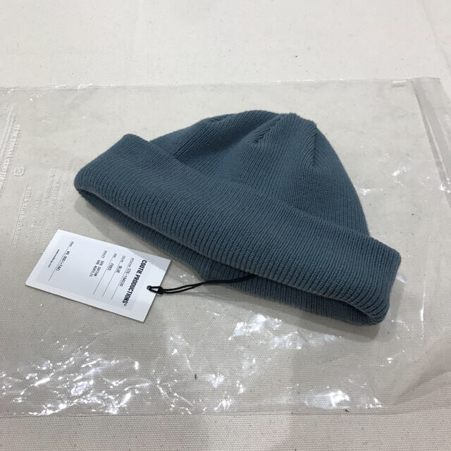 COOTIE(クーティー)のcootie Cuffed Beanie Blue メンズの帽子(ニット帽/ビーニー)の商品写真