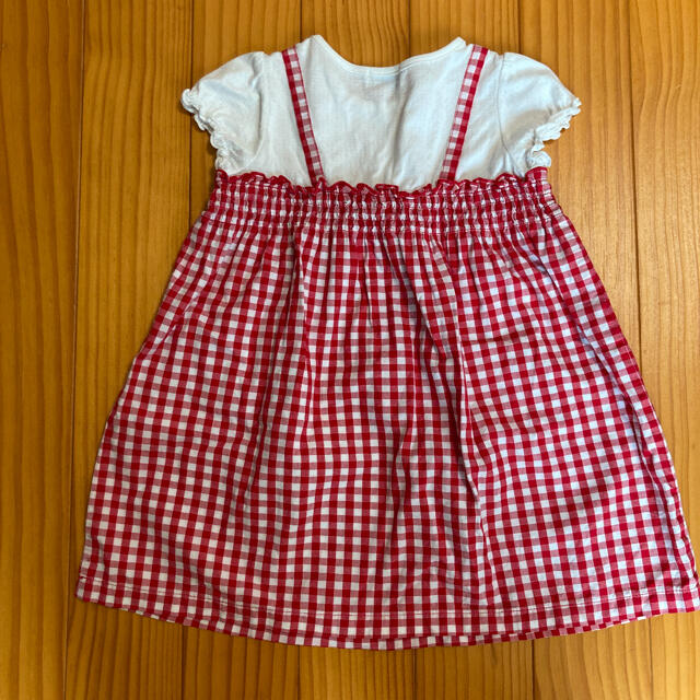 mikihouse(ミキハウス)のミキハウス　ワンピース キッズ/ベビー/マタニティのキッズ服女の子用(90cm~)(ワンピース)の商品写真