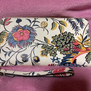 トリーバーチ(Tory Burch)のトリーバーチ　長財布　花柄　総柄　カード収納　(財布)