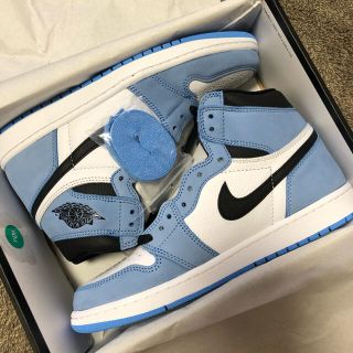 ナイキ(NIKE)のAIR JORDAN 1 UNIVERSITY BLUE 27.5cm(スニーカー)