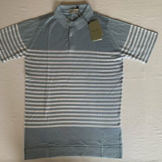 ジョンスメドレー(JOHN SMEDLEY)のデッドストック　ジョンスメドレー　半袖ポロシャツ　S 未使用(ポロシャツ)