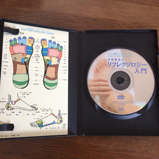 【DVD】萩野麻里のリフレクソロジー入門 エンタメ/ホビーの本(健康/医学)の商品写真