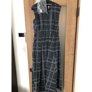 AMERI NEEDLE CHECK DRESS Mサイズ　田中みな実