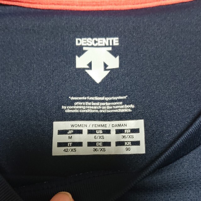 DESCENTE(デサント)のデサント Tシャツ M レディースのトップス(Tシャツ(半袖/袖なし))の商品写真