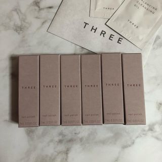 スリー(THREE)のスリー three ネイルポリッシュ ネイルカラー 限定 X45(マニキュア)