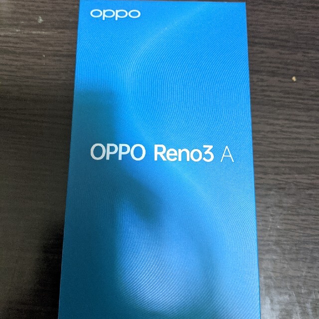 新品未開封 OPPO Reno3 A  ブラック  ワイモバイル版