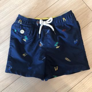 ラルフローレン(Ralph Lauren)のラルフローレン  12M 水着 ショートパンツ　ネイビー(水着)