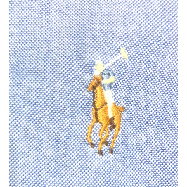 Ralph Lauren(ラルフローレン)のroute専用90s ラルフローレン ボタンダウンシャツ ワイシャツ 刺繍 ロゴ メンズのトップス(シャツ)の商品写真