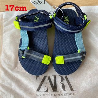 ザラキッズ(ZARA KIDS)のZARA サンダル　17cm (サンダル)