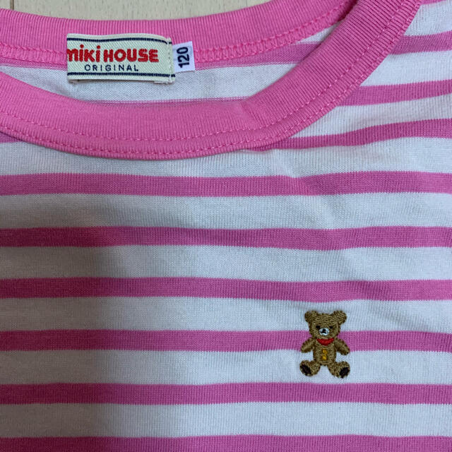 mikihouse(ミキハウス)の子ども服 キッズ/ベビー/マタニティのキッズ服女の子用(90cm~)(Tシャツ/カットソー)の商品写真