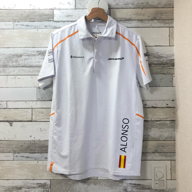 Ferrari(フェラーリ)のフェルナンドアロンソ マクラーレン ポロシャツ メンズのトップス(Tシャツ/カットソー(半袖/袖なし))の商品写真