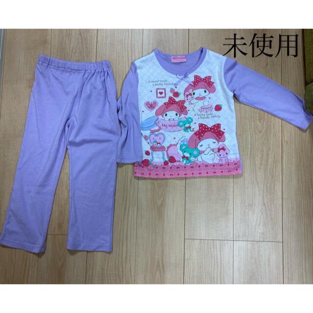 マイメロディ(マイメロディ)のマイメロパジャマ　110 光るパジャマ キッズ/ベビー/マタニティのキッズ服女の子用(90cm~)(パジャマ)の商品写真