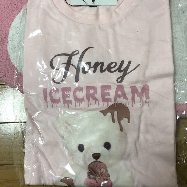 Honey Cinnamon(ハニーシナモン)のハニーシナモン♥アイスシナモンTシャツ レディースのトップス(Tシャツ(半袖/袖なし))の商品写真