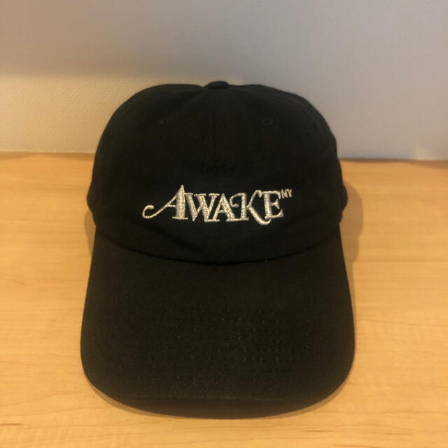AWAKE NY LOGO CAP キャップ 帽子 ブラック