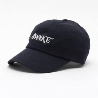 アウェイク(AWAKE)のAWAKE NY LOGO CAP キャップ 帽子 ブラック(キャップ)