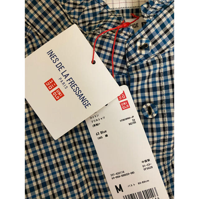 UNIQLO(ユニクロ)の💕ユニクロ💕紗栄子　チェックシャツ レディースのトップス(シャツ/ブラウス(長袖/七分))の商品写真