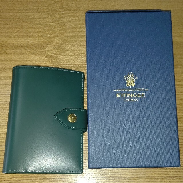 ETTINGER(エッティンガー)の最終特価エッティンガー　二つ折り　レザー　バイカラー　長財布 メンズのファッション小物(折り財布)の商品写真