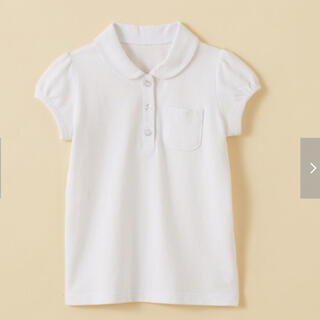 ベルメゾン(ベルメゾン)のベルメゾン　白ポロシャツ 130cm(Tシャツ/カットソー)