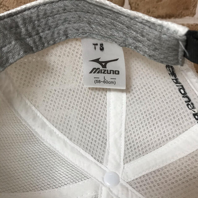 MIZUNO(ミズノ)のミズノ　キャップ　白 メンズの帽子(キャップ)の商品写真