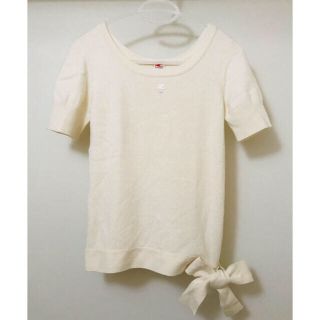 クレージュ(Courreges)の✴︎本日限り✴︎クレージュ カシミヤ ニット/サマーセーター(カットソー(半袖/袖なし))