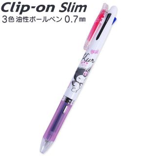 マイメロディ(マイメロディ)のサンリオ　クロミ　クリップオンスリム 3色　ボールペン Clip-on Slim(キャラクターグッズ)