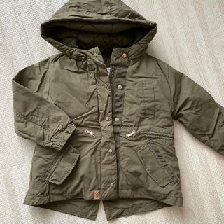 ザラキッズ(ZARA KIDS)のザラ＊モッズコート＊アウター＊キッズ＊カーキ＊104(ジャケット/上着)