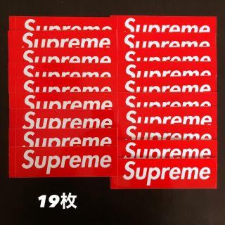 シュプリーム(Supreme)の【19枚】SUPREME BOX LOGO sticker(ステッカー)