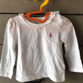 ラルフローレン(Ralph Lauren)の新品　ラルフローレン　ロンT ベビー　女の子(Ｔシャツ)