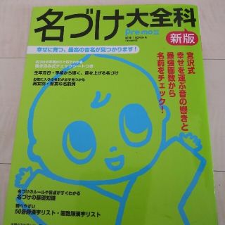 名づけ大全科 　赤ちゃん　名付けbook　名付け本　名前(結婚/出産/子育て)