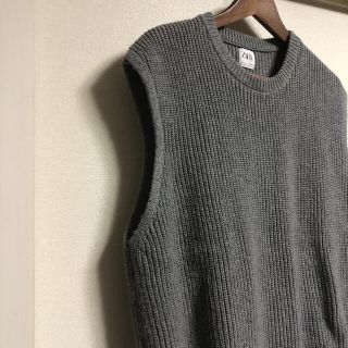 ザラ(ZARA)のZARA メンズニットベスト(ベスト)