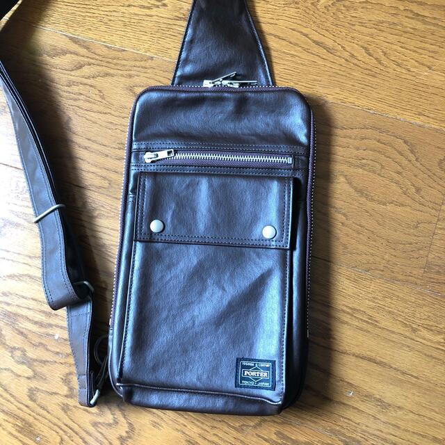 低価限定SALE 吉田カバン - ポーター porter ボディバッグ ダーク