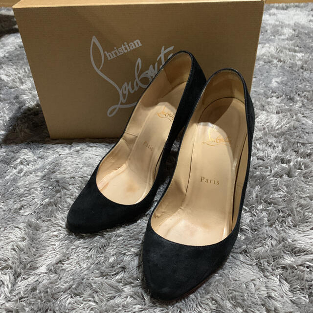 Christian Louboutin(クリスチャンルブタン)のクリスチャンルブタン　スエードパンプス　ハイヒール レディースの靴/シューズ(ハイヒール/パンプス)の商品写真