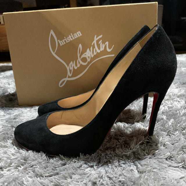 Christian Louboutin(クリスチャンルブタン)のクリスチャンルブタン　スエードパンプス　ハイヒール レディースの靴/シューズ(ハイヒール/パンプス)の商品写真