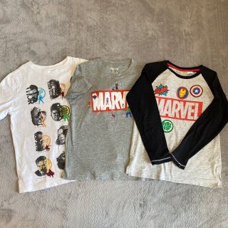 ザラキッズ(ZARA KIDS)のMARVEL 半袖　長袖　3枚セット(Tシャツ/カットソー)