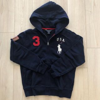 ポロラルフローレン(POLO RALPH LAUREN)のネイビーパーカー150(ジャケット/上着)