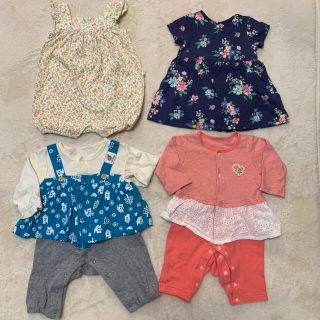 ベビーギャップ(babyGAP)の60 70 babyGAP　カーターズ　FO　ロンパース　まとめ売り(ロンパース)