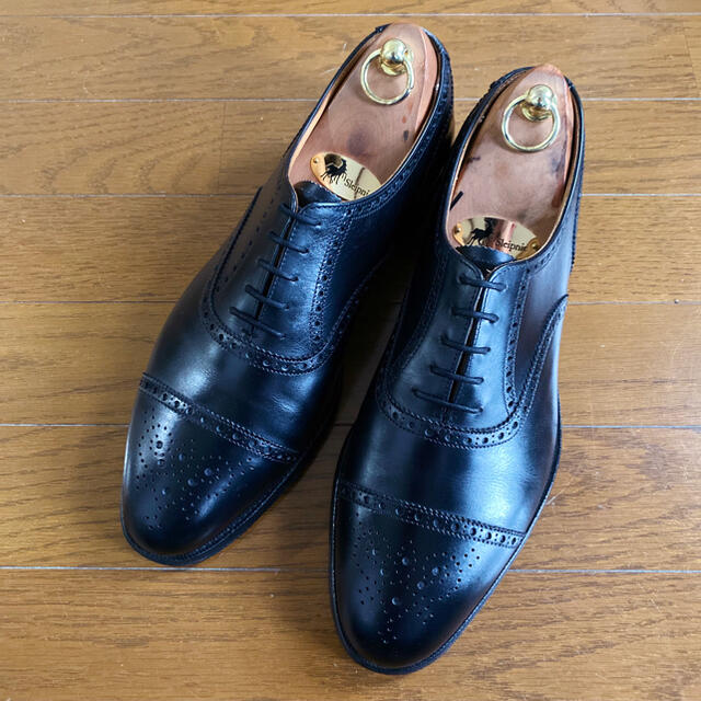 Crockett&Jones(クロケットアンドジョーンズ)の577.CROCKETT&JONES WESTMINSTER ウィング 9.5E メンズの靴/シューズ(ドレス/ビジネス)の商品写真