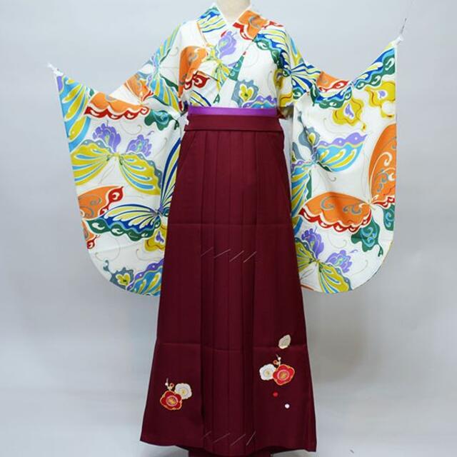 袴フルセット ジュニア用 135～150cm 袴変更可 和風館 NO34472 キッズ/ベビー/マタニティのキッズ服女の子用(90cm~)(和服/着物)の商品写真