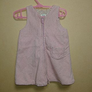 ギャップ(GAP)のbabyGAP ピンクのジャンパースカート(スカート)