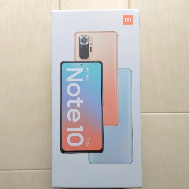 スマートフォン本体Redmi Note 10 Pro 6GB/64GB グレイ SIMフリー