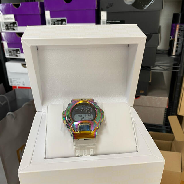 KITH FOR G-SHOCK GM6900 WATCH RAINBOW