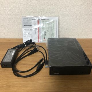 アイオーデータ(IODATA)の【美品】アイ・オーデータ　BRD-UT16WX 外付ブルーレイディスクドライブ(PC周辺機器)