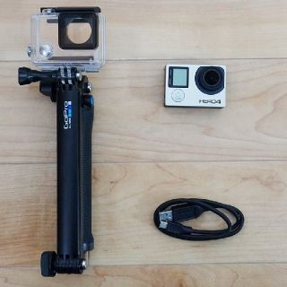 ゴープロ(GoPro)のりょうた様専用GoPro HERO4＋手持ち三脚(ビデオカメラ)