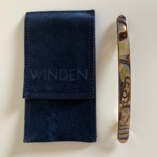 スティーブンアラン(steven alan)の【送料込み】【新品未使用】winden nicole バレッタ abalone (バレッタ/ヘアクリップ)