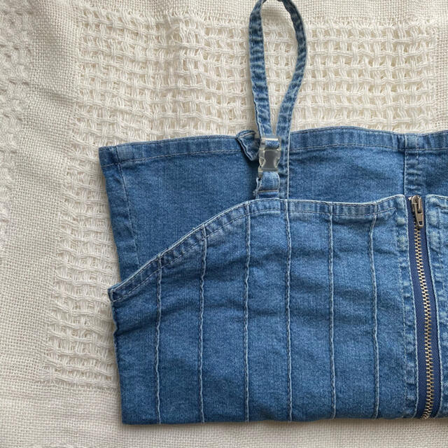 Santa Monica(サンタモニカ)のvintage denim bustier レディースのトップス(キャミソール)の商品写真